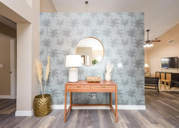 Boho 4br Retreat Heated Pool Tiki Bar Holiday home Gilbert